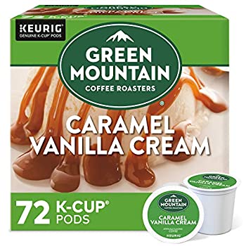 【中古】【輸入品・未使用】グリーンマウンテンコーヒーキャラメルバニラクリームコーヒーKeurig single-serve k-cupポッド、72カウント( 6ボックス12のポッド)