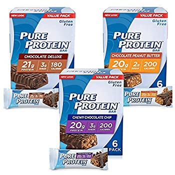 【中古】【輸入品・未使用】Pure Protein High Protein Bar Variety -18/1.76 oz. プロテイン バー 20g Protein バラエティパック 18本 [海外直送品]