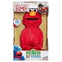 yÁzyAiEgpzSesame Street Love to Hug Elmo Plush ZT~Xg[g nOGʂ pƃXyCŘb [sAi]