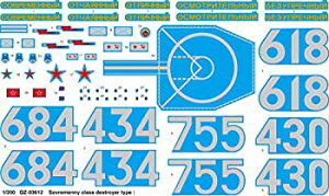 【中古】【輸入品・未使用】トランペッター 1/200 ソブレメンヌイ級駆逐艦タイプ956 プラモデル