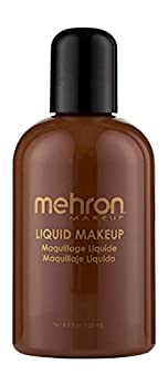 šۡ͢ʡ̤ѡMehron Liquid Face Paints - Sable Brown 7C (4.5 oz) by Mehron [¹͢]