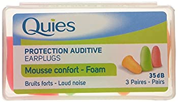 【中古】【輸入品・未使用】クイエス フォーム耳栓 3ペア Quies Foam Earplugs 3 pairs 並行輸入品