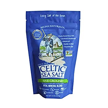 【中古】【輸入品・未使用】Celtic Sea Salt - 重要なミネラルのブレンドのジッパーのついた袋の微粉砕 - 8ポンド