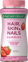 【中古】【輸入品・未使用】Natures Bounty Optimal Solutions Hair%カンマ% Skin and Nails Gummies%カ...