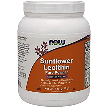 【中古】【輸入品・未使用】海外直送品Now Foods Sunflower Lecithin Powder%カンマ% 1 lb