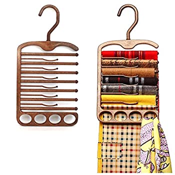 【中古】【輸入品・未使用】マフラー＆スカーフホルダーハンガークローゼットオーガナイザーハンガー / Muffler & Scarves Holder Hanger Closet Organizer Hangers / 韓国