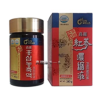 高麗人参 一和高麗紅参濃縮液 6年根 紅参精 エキス プレミアム 240g 1本 