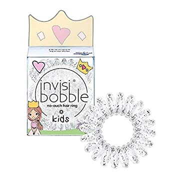 【中古】【輸入品・未使用】[Invisibobble] Invisibobble子供の王女の輝きの髪のネクタイパックあたり3 - invisibobble Kids Princess Sparkle Hair Ties 3 per pack [並行