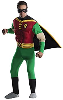 【中古】【輸入品・未使用】DC Comics Robin Muscle Chest Adult DCコミックスロビンマッスルチェスト大人 ハロウィン サイズ：Large