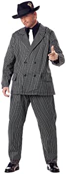 【中古】【輸入品・未使用】Gangster Adult Plus Costume ギャング大人用プラスコスチューム♪ハロウィ..