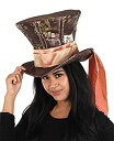 【中古】【輸入品 未使用】Alice In Wonderland Movie - Mad Hatter Hat Adult 不思議の国のアリスの映画-マッドハッター帽子大人用♪ハロウィン♪サイズ：One-Size