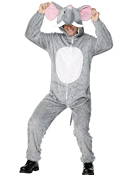 【中古】【輸入品・未使用】Smiffys Men s Grey Elephant Costume - Chest 38%ダブルクォーテ%-40%ダブルクォーテ%%カンマ% Leg Inseam 32.75%ダブルクォーテ%