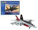 【中古】【輸入品・未使用】ドイツレベル 1/144 F/A-18E スーパーホーネット プラモデル