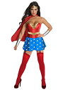 【中古】【輸入品 未使用】Wonder Woman Corset Adult Costume 女性コルセット大人用コスチュームワンダー♪ハロウィン♪サイズ：Small