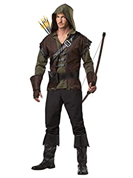 【中古】【輸入品・未使用】Robin Hood Adult Costume ロビン?フッド大人用コスチューム♪ハロウィン♪サイズ：Large
