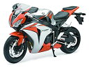 yÁzyAiEgpz[NewRay]NewRay New Ray Toys Street Bike 1:6 Scale Motorcycle Honda Cbr1000rr Orange 49293 [sAi]