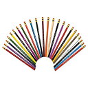 【中古】【輸入品・未使用】Prismacolor R san20517?col-erase Colored W/Woodcase鉛筆、消しゴム24?Assort...