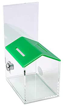 【中古】【輸入品・未使用】寄付ボックス「小さな家スタイル」W /サインホルダーとロック 【中古】【輸入品・未使用】寄付ボックス「小さな家スタイル」W /サインホルダーとロック