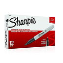 【中古】【輸入品・未使用】Sharpie Permanentマーカー、細かい点、ブラック、30001 72 ブラック