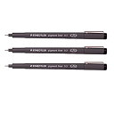【中古】【輸入品・未使用】STAEDTLER Staedtler 0.3 mm 顔料ライナー 細書きスケッチ ドローイング 製図ペン 3本パック