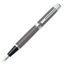 【中古】【輸入品・未使用】Sheaffer 300、メタリックグレー、クロムプレートトリム、Fountainペン: Fineペン先(e0932943?)