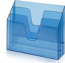 【中古】【輸入品・未使用】Acrimet水平トリプルファイルフォルダオーガナイザ(クリアブルーカラー)