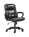 【中古】【輸入品 未使用】Sadie Leather Executive Computer/Office Chair with Arms - Ergonomic Swivel Chair (HVST305) 141［並行輸入］