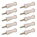 【中古】【輸入品・未使用】マイク・ホームscrew-onソリッド木製フックコートフックタオルフックShaker Pegs forバスルームリビングガーデン10?...