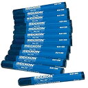 yÁzyAiEgpzDixon 52100 Lumber Marking Crayons Blue 4-1/2 x 1/2 Hex Pack of 12 [sAi]