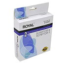 【中古】【輸入品・未使用】ROYAL 2 ブラック 修正可能 タイプライターリボン スクリプター&スクリプター2用