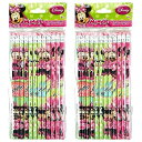 【中古】【輸入品・未使用】2?- Pack%カンマ% 12パック木製鉛筆 ピンク