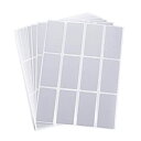 【中古】【輸入品・未使用】(300-Count) - Scratch-Off Stickers - 300-Pack Rectangular Sticker L...