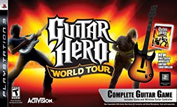 【中古】【輸入品・未使用】PS3 Guitar Hero World Tour Guitar Kit (輸入版)