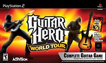 【中古】【輸入品・未使用】PS2 Guitar Hero World Tour Guitar Kit (輸入版)