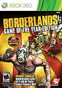 【中古】【輸入品・未使用】Borderlands Game of the Year Edition (輸入版) - Xbox360【メーカー名】2K GAMES(World)【メーカー型番】XB360【ブランド名】2K GAMES(World)【商品説明】Borderlands Game of the Year Edition (輸入版) - Xbox360当店では初期不良に限り、商品到着から7日間は返品を 受付けております。こちらは海外販売用に買取り致しました未使用品です。買取り致しました為、中古扱いとしております。他モールとの併売品の為、完売の際はご連絡致しますのでご了承下さい。速やかにご返金させて頂きます。ご注文からお届けまで1、ご注文⇒ご注文は24時間受け付けております。2、注文確認⇒ご注文後、当店から注文確認メールを送信します。3、配送⇒当店海外倉庫から取り寄せの場合は10〜30日程度でのお届けとなります。国内到着後、発送の際に通知にてご連絡致します。国内倉庫からの場合は3〜7日でのお届けとなります。　※離島、北海道、九州、沖縄は遅れる場合がございます。予めご了承下さい。お電話でのお問合せは少人数で運営の為受け付けておりませんので、メールにてお問合せお願い致します。営業時間　月〜金　10:00〜17:00お客様都合によるご注文後のキャンセル・返品はお受けしておりませんのでご了承下さい。