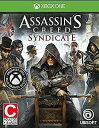 【中古】【輸入品・未使用】Assassin's Creed Syndicate (輸入版:北米) - XboxOne【メーカー名】Ubi Soft【メーカー型番】UBP50411060【ブランド名】UbiSoft(World)【商品説明】Assassin's Creed Syndicate (輸入版:北米) - XboxOne当店では初期不良に限り、商品到着から7日間は返品を 受付けております。こちらは海外販売用に買取り致しました未使用品です。買取り致しました為、中古扱いとしております。他モールとの併売品の為、完売の際はご連絡致しますのでご了承下さい。速やかにご返金させて頂きます。ご注文からお届けまで1、ご注文⇒ご注文は24時間受け付けております。2、注文確認⇒ご注文後、当店から注文確認メールを送信します。3、配送⇒当店海外倉庫から取り寄せの場合は10〜30日程度でのお届けとなります。国内到着後、発送の際に通知にてご連絡致します。国内倉庫からの場合は3〜7日でのお届けとなります。　※離島、北海道、九州、沖縄は遅れる場合がございます。予めご了承下さい。お電話でのお問合せは少人数で運営の為受け付けておりませんので、メールにてお問合せお願い致します。営業時間　月〜金　10:00〜17:00お客様都合によるご注文後のキャンセル・返品はお受けしておりませんのでご了承下さい。