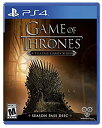 【中古】【輸入品 未使用】Game of Thrones - A Telltale Games Series (輸入版:北米) - PS4