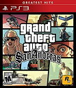 【中古】【輸入品・未使用】Grand Theft Auto: San Andreas (輸入版:北米) - PS3【メーカー名】Take 2 Interactive【メーカー型番】47693【ブランド名】Rock Star Games(World)【商品説明】Grand Theft Auto: San Andreas (輸入版:北米) - PS3当店では初期不良に限り、商品到着から7日間は返品を 受付けております。こちらは海外販売用に買取り致しました未使用品です。買取り致しました為、中古扱いとしております。他モールとの併売品の為、完売の際はご連絡致しますのでご了承下さい。速やかにご返金させて頂きます。ご注文からお届けまで1、ご注文⇒ご注文は24時間受け付けております。2、注文確認⇒ご注文後、当店から注文確認メールを送信します。3、配送⇒当店海外倉庫から取り寄せの場合は10〜30日程度でのお届けとなります。国内到着後、発送の際に通知にてご連絡致します。国内倉庫からの場合は3〜7日でのお届けとなります。　※離島、北海道、九州、沖縄は遅れる場合がございます。予めご了承下さい。お電話でのお問合せは少人数で運営の為受け付けておりませんので、メールにてお問合せお願い致します。営業時間　月〜金　10:00〜17:00お客様都合によるご注文後のキャンセル・返品はお受けしておりませんのでご了承下さい。