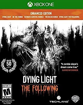 【中古】【輸入品・未使用】Dying Light The Following Enhanced Edition (輸入版:北米) - XboxOne【メーカー名】Whv Games【メーカー型番】1000590630【ブランド名】Warner Bros(World)【商品説明】Dying Light The Following Enhanced Edition (輸入版:北米) - XboxOne当店では初期不良に限り、商品到着から7日間は返品を 受付けております。こちらは海外販売用に買取り致しました未使用品です。買取り致しました為、中古扱いとしております。他モールとの併売品の為、完売の際はご連絡致しますのでご了承下さい。速やかにご返金させて頂きます。ご注文からお届けまで1、ご注文⇒ご注文は24時間受け付けております。2、注文確認⇒ご注文後、当店から注文確認メールを送信します。3、配送⇒当店海外倉庫から取り寄せの場合は10〜30日程度でのお届けとなります。国内到着後、発送の際に通知にてご連絡致します。国内倉庫からの場合は3〜7日でのお届けとなります。　※離島、北海道、九州、沖縄は遅れる場合がございます。予めご了承下さい。お電話でのお問合せは少人数で運営の為受け付けておりませんので、メールにてお問合せお願い致します。営業時間　月〜金　10:00〜17:00お客様都合によるご注文後のキャンセル・返品はお受けしておりませんのでご了承下さい。