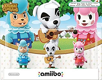 【中古】【輸入品・未使用】Amiibo - Animal Crossing Collection 3 Pack (Reese + K.K. Slider + Cyrus) (Nintendo Wii U/3DS) (輸入版）