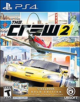 【中古】【輸入品・未使用】Crew 2 - Steelbook Gold Edition (輸入版:北米) - PS4