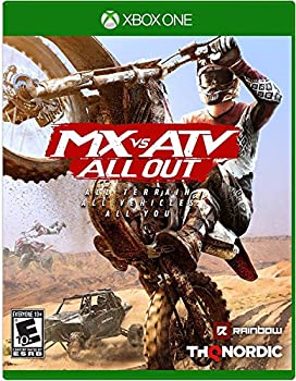 【中古】【輸入品・未使用】MX vs ATV All Out (輸入版:北米) - XboxOne【メーカー名】THQ(World)【メーカー型番】21267【ブランド名】THQ(World)【商品説明】MX vs ATV All Out (輸入版:北米) - XboxOne当店では初期不良に限り、商品到着から7日間は返品を 受付けております。こちらは海外販売用に買取り致しました未使用品です。買取り致しました為、中古扱いとしております。他モールとの併売品の為、完売の際はご連絡致しますのでご了承下さい。速やかにご返金させて頂きます。ご注文からお届けまで1、ご注文⇒ご注文は24時間受け付けております。2、注文確認⇒ご注文後、当店から注文確認メールを送信します。3、配送⇒当店海外倉庫から取り寄せの場合は10〜30日程度でのお届けとなります。国内到着後、発送の際に通知にてご連絡致します。国内倉庫からの場合は3〜7日でのお届けとなります。　※離島、北海道、九州、沖縄は遅れる場合がございます。予めご了承下さい。お電話でのお問合せは少人数で運営の為受け付けておりませんので、メールにてお問合せお願い致します。営業時間　月〜金　10:00〜17:00お客様都合によるご注文後のキャンセル・返品はお受けしておりませんのでご了承下さい。