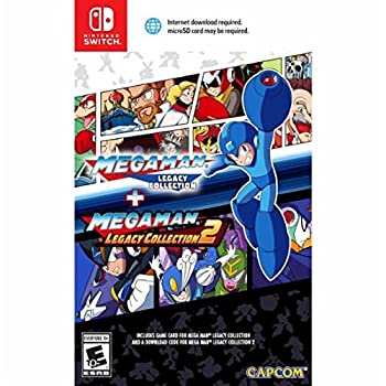 【中古】【輸入品・未使用】Mega Man Legacy Collection 1 + 2 Nintendo Switch メガマンレガシーコレクション1 + 2任天堂スイッチ北米..