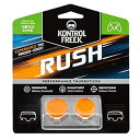 【中古】【輸入品 未使用】KontrolFreek Rush Performance Thumbsticks for Xbox One Controller Performance Thumbsticks 2 Mid-Rise カンマ Concave Orange/White