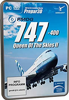 【中古】【輸入品 未使用】PMDG 747-400 V3 Queen of the Skies II for P3D V4 (輸入版)