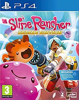 【中古】【輸入品・未使用】Slime Rancher Deluxe Edition PS4 輸入版【メーカー名】Skybound Game【メーカー型番】【ブランド名】Skybound Game【商品説明】Slime Rancher Deluxe Edition PS4 輸入版当店では初期不良に限り、商品到着から7日間は返品を 受付けております。こちらは海外販売用に買取り致しました未使用品です。買取り致しました為、中古扱いとしております。他モールとの併売品の為、完売の際はご連絡致しますのでご了承下さい。速やかにご返金させて頂きます。ご注文からお届けまで1、ご注文⇒ご注文は24時間受け付けております。2、注文確認⇒ご注文後、当店から注文確認メールを送信します。3、配送⇒当店海外倉庫から取り寄せの場合は10〜30日程度でのお届けとなります。国内到着後、発送の際に通知にてご連絡致します。国内倉庫からの場合は3〜7日でのお届けとなります。　※離島、北海道、九州、沖縄は遅れる場合がございます。予めご了承下さい。お電話でのお問合せは少人数で運営の為受け付けておりませんので、メールにてお問合せお願い致します。営業時間　月〜金　10:00〜17:00お客様都合によるご注文後のキャンセル・返品はお受けしておりませんのでご了承下さい。