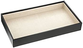 【中古】【輸入品・未使用】WOLF 435002 Deep Jewellery Tray%カンマ% Black