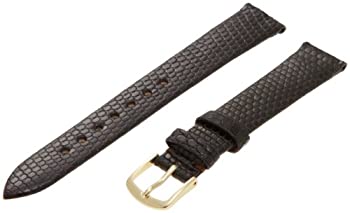 【中古】【輸入品・未使用】hadley-romaメンズmsm700rb-160?16?mm Brown Genuine Lizard Leather Watch Strap