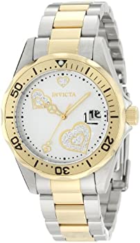 【中古】【輸入品・未使用】Invicta Women's 12287 Pro Diver Silver Heart Dial Two Tone Stainless Steel Watch 【中古】【輸入品・未使用】Invicta Women's 12287 Pro Diver Silver Heart Dial Two Tone Stainless Steel Watch