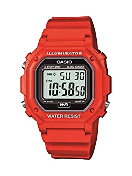 【中古】【輸入品・未使用】CASIO カシオ F-108WHC-4A レッドベーシックデザイン メンズ腕時計男性用腕時計 デジタル 時計 海外モデル 【逆輸入品】